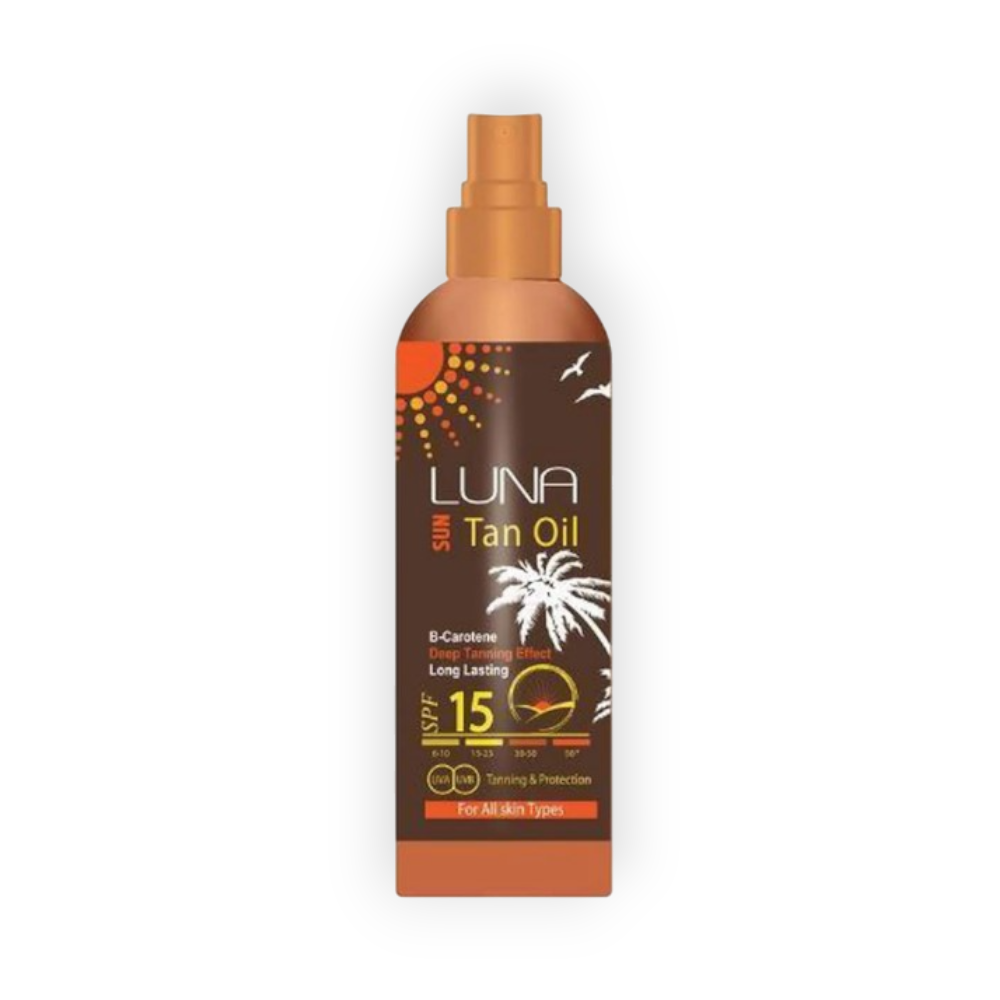 LUNA Sun Tan Oil SPF 15 130 mL