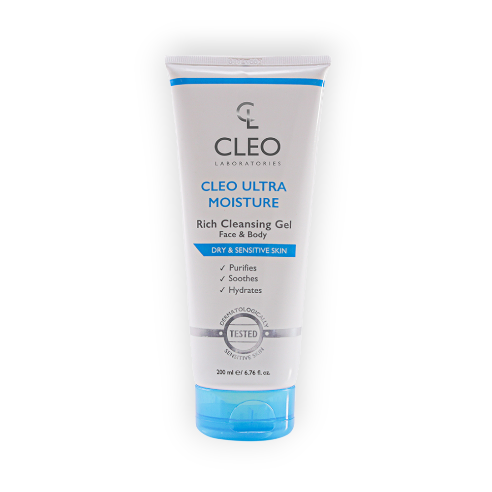 CLEO ULTRA MOISTURE RICH CLENSING GEL 200ML