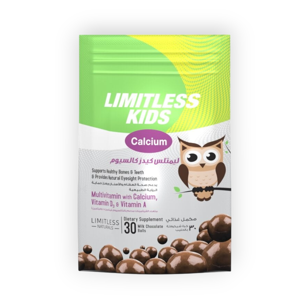 LIMITLESS KIDS CALCIUM 30 BALLS