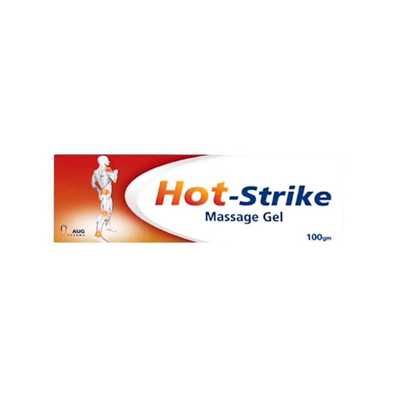 HOT-STRIKE MASSAGE GEL 100GM
