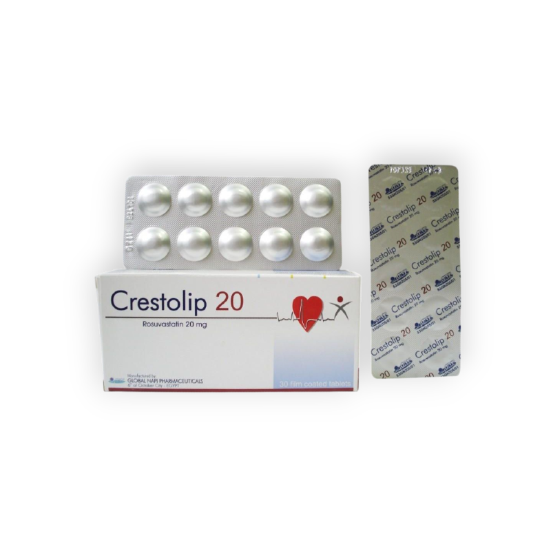 CRESTOLIP 20 MG 30 TABLET