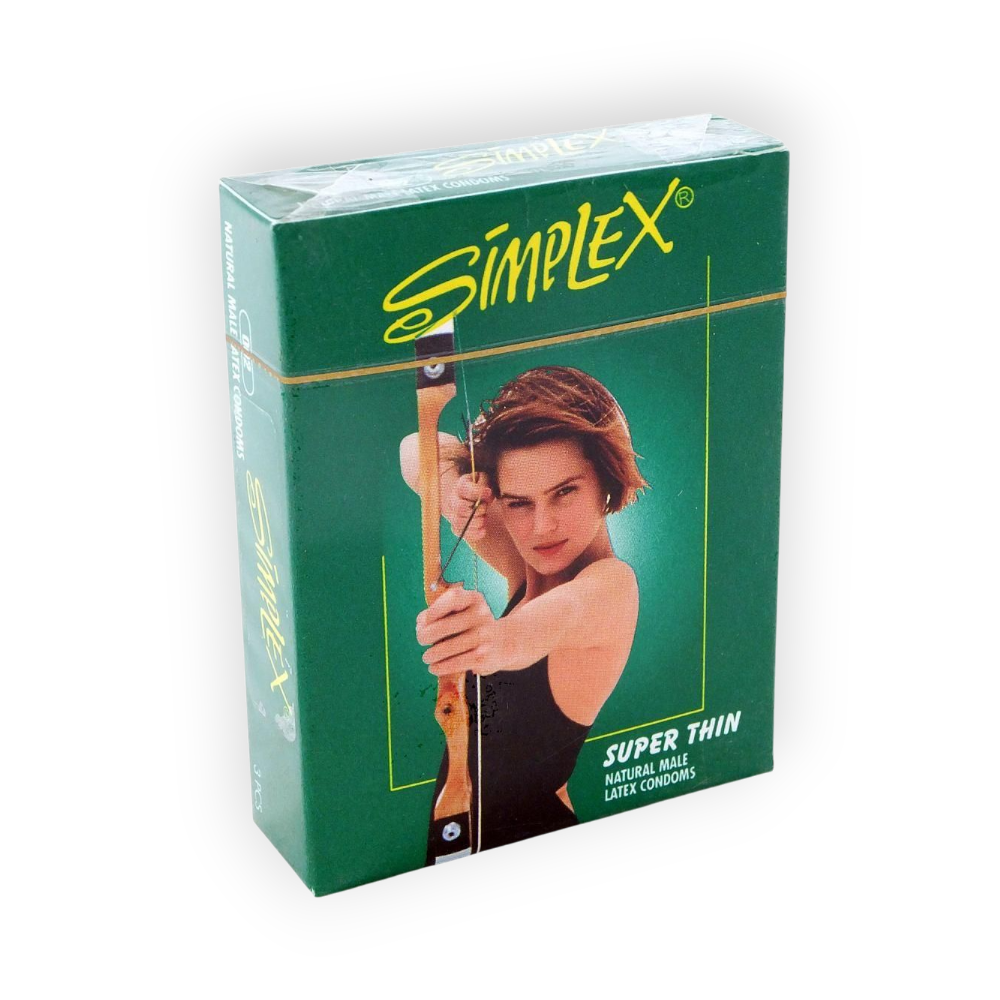 SIMPLEX CONDOM SUPER THIN 3  Piece
