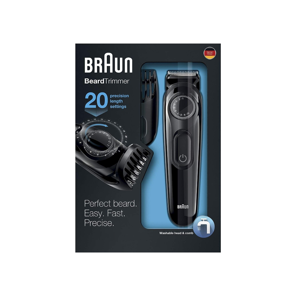 BRAUN  BEARD TRIMMER (20) BT 3020