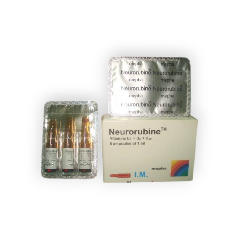 NEURORUBINE 6 AMPULES