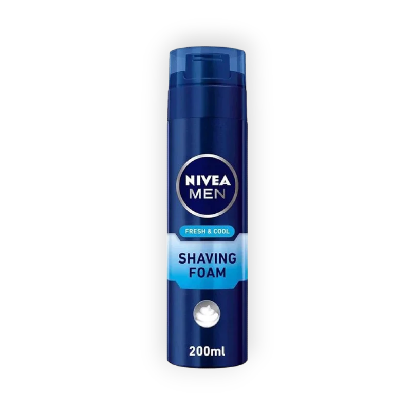 NIVEA SHAVING FOAM (FRESH &COOL) 200ML