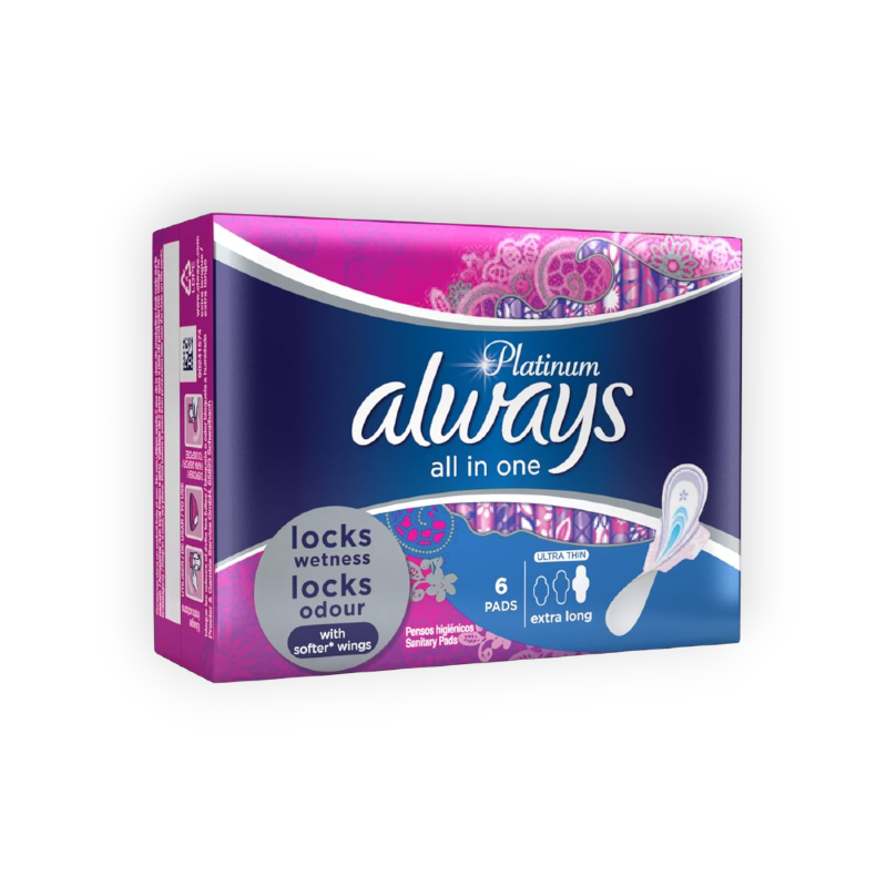 ALWAYS DIAMOND ULTRA THIN 6Piece EXTRA LONG