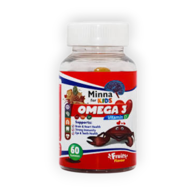 MINNA FOR KIDS OMEGA 3 60 GUM