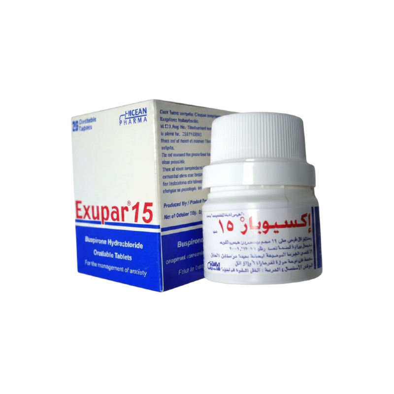 EXUPAR 15 MG 20 TABLET