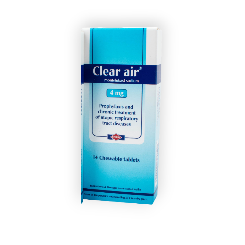 CLEAR AIR 4 MG 14 TABLET