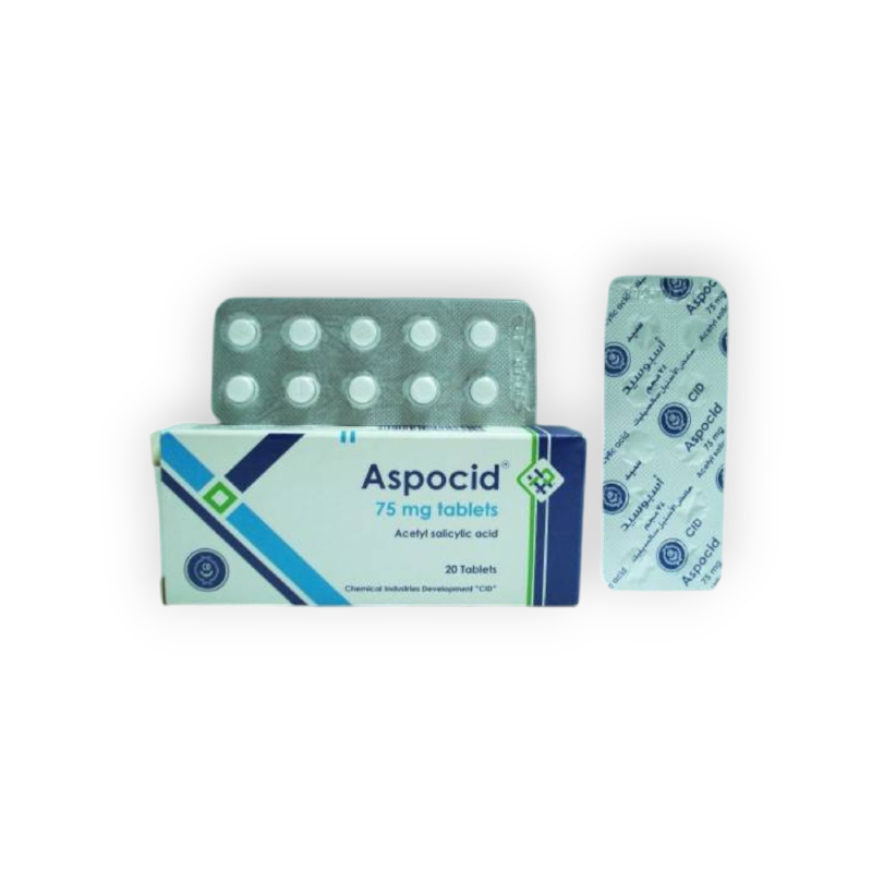 ASPOCID 75 MG 20 TABLET