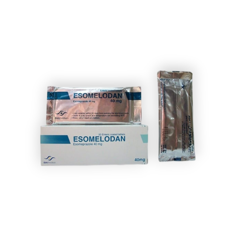 ESOMELODAN 40 MG 20 TABLET