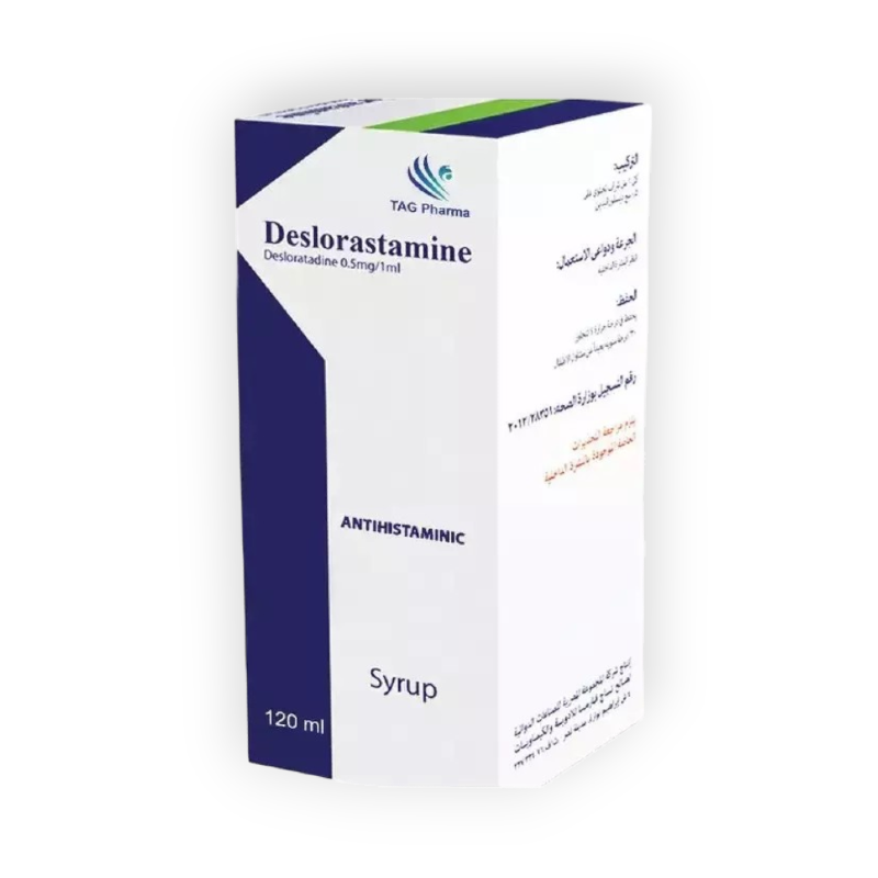 DESLORASTAMINE SYRUP 120 ML
