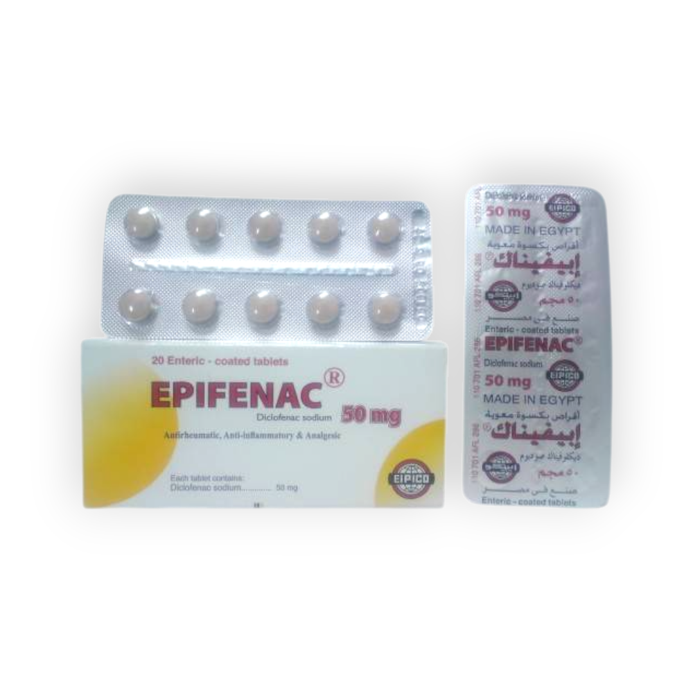 EPIFENAC 50 MG 20 TABLET