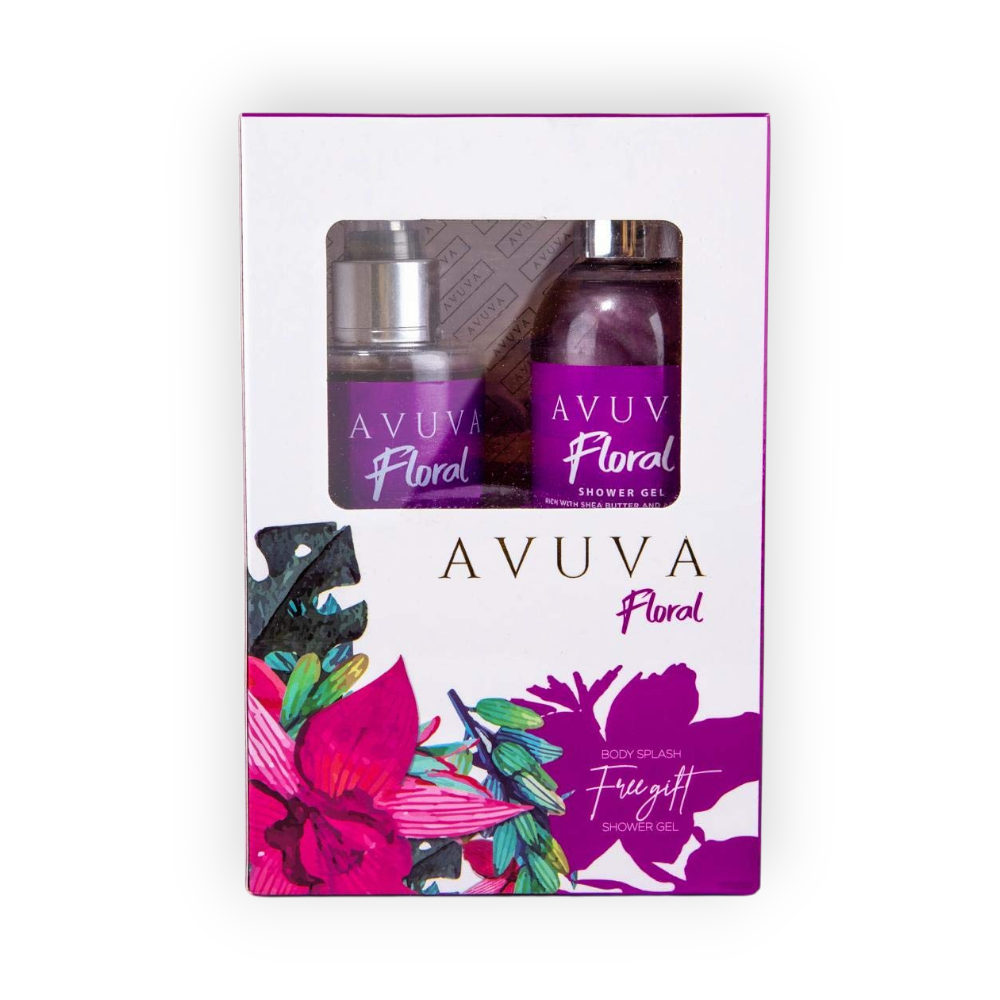 AVUVA FLORAL BODY SPLASH 253ML+SHOWER GEL