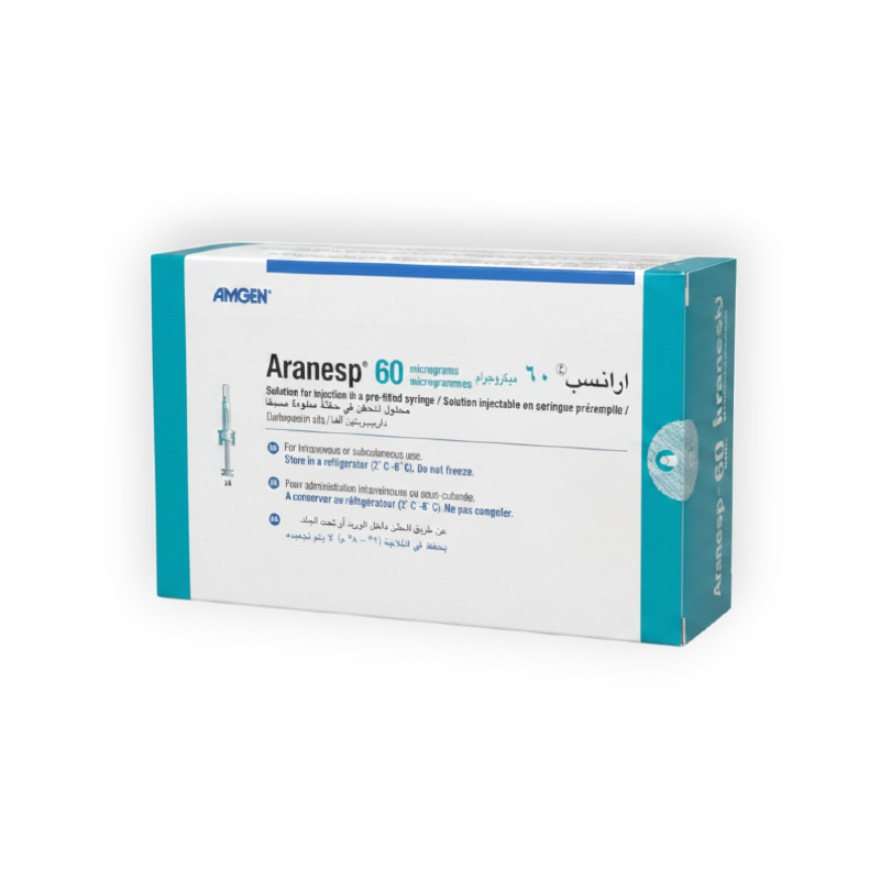 ARANESP 60 MCG / 0.3 ML 4 SYRING