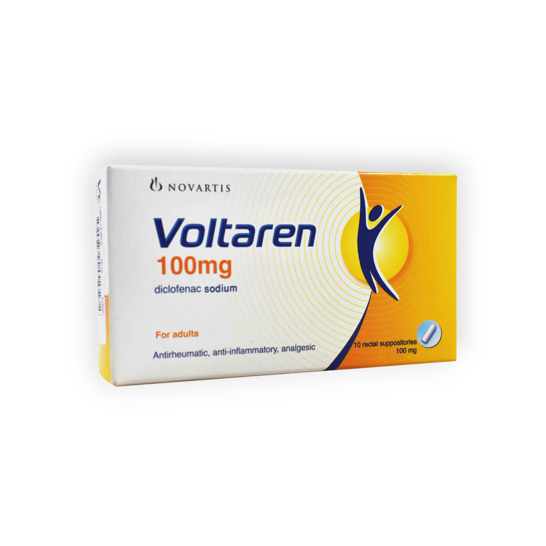 VOLTAREN 100 MG 10 SUPPOSITORIES