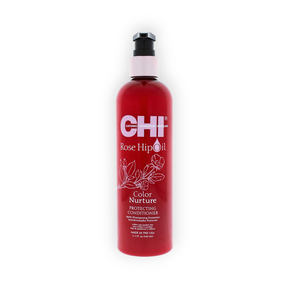CHI ROSE HIP OIL COLOR NURTURE CONDITIONER 340ML