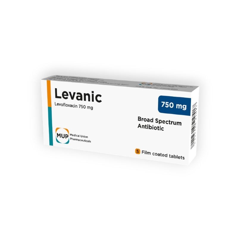LEVANIC 750 MG 5 TABLET