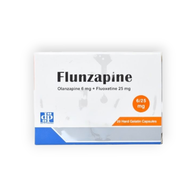FLUNZAPINE 6/50 MG 20 CAPSULES