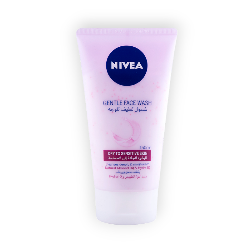 NIVEA GENTLE FACE WASH 150ML DRY SKIN