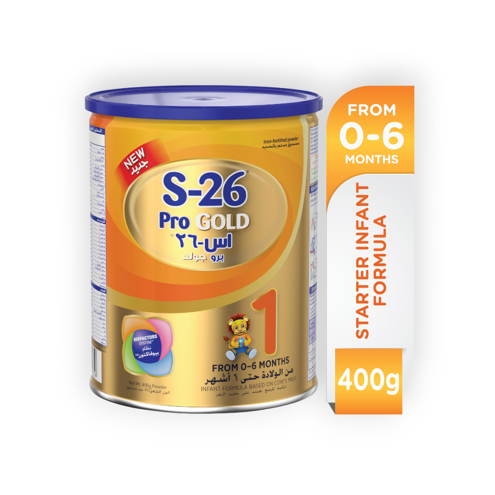 S-26 PRO GOLD (1) POWDER MILK 400 GM