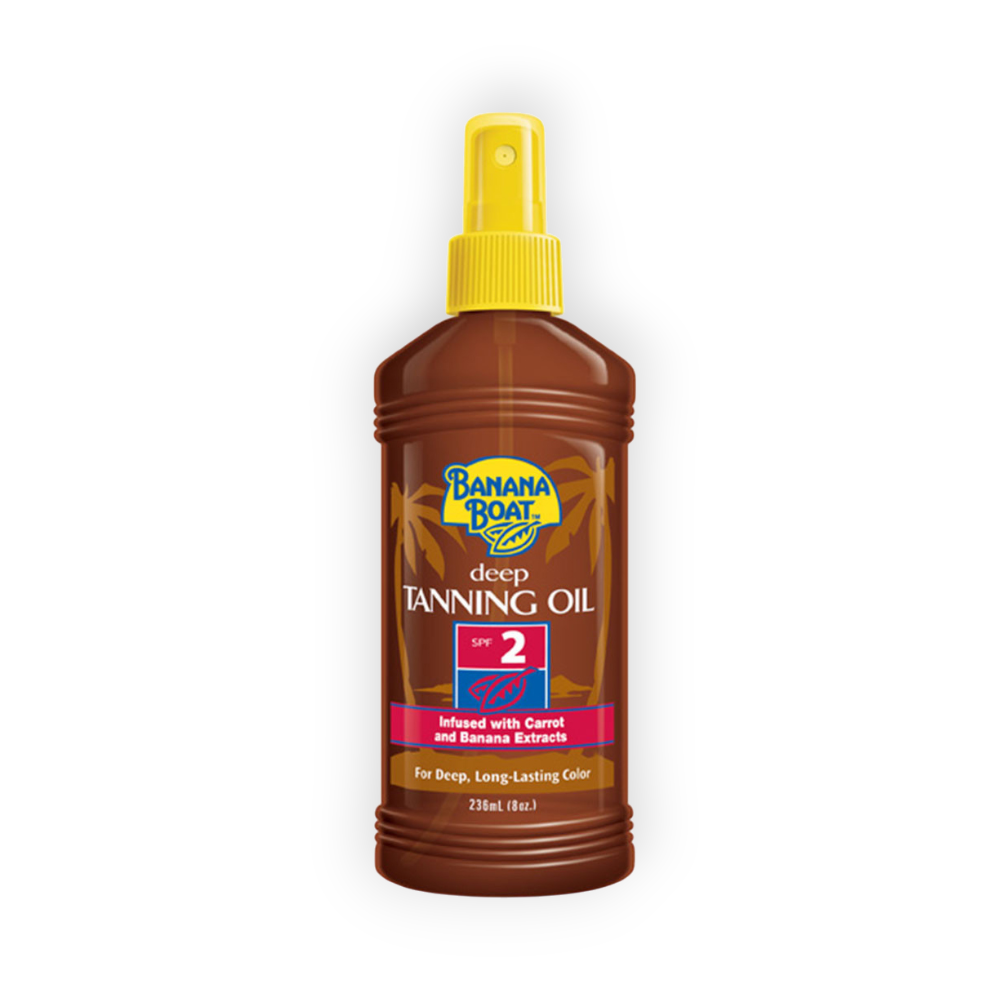 BANANA BOAT TANNING OIL SPF2 236ML
