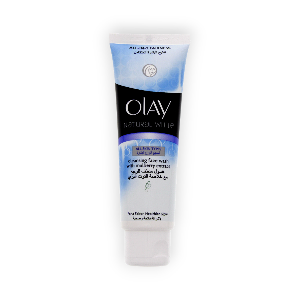 olay natural white cleansing  WASH 100 gm