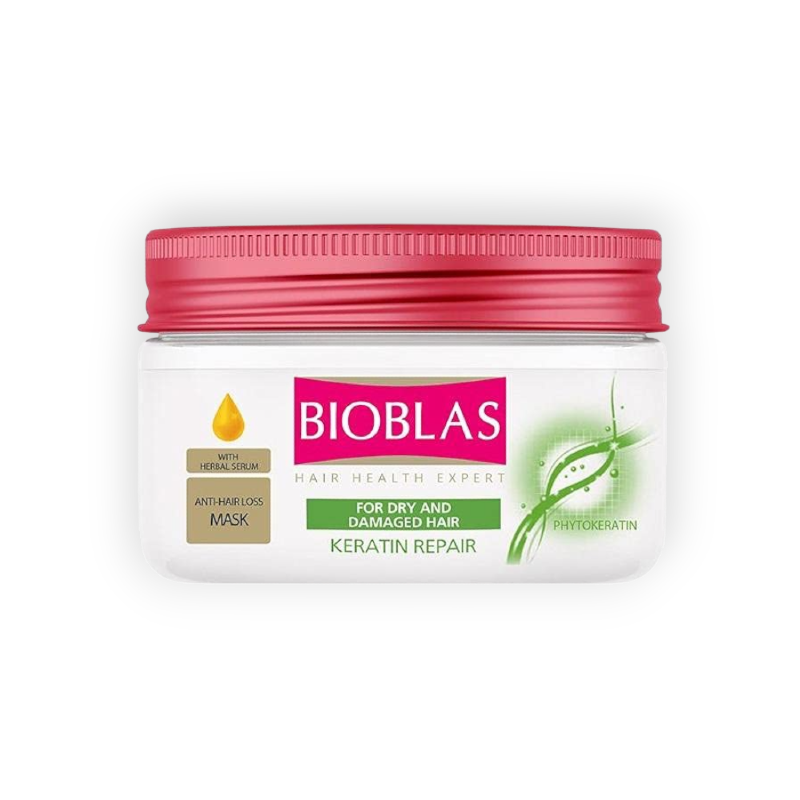 BIOBLAS MASK DRY HAIR KERATIN REPAIR 280 ML