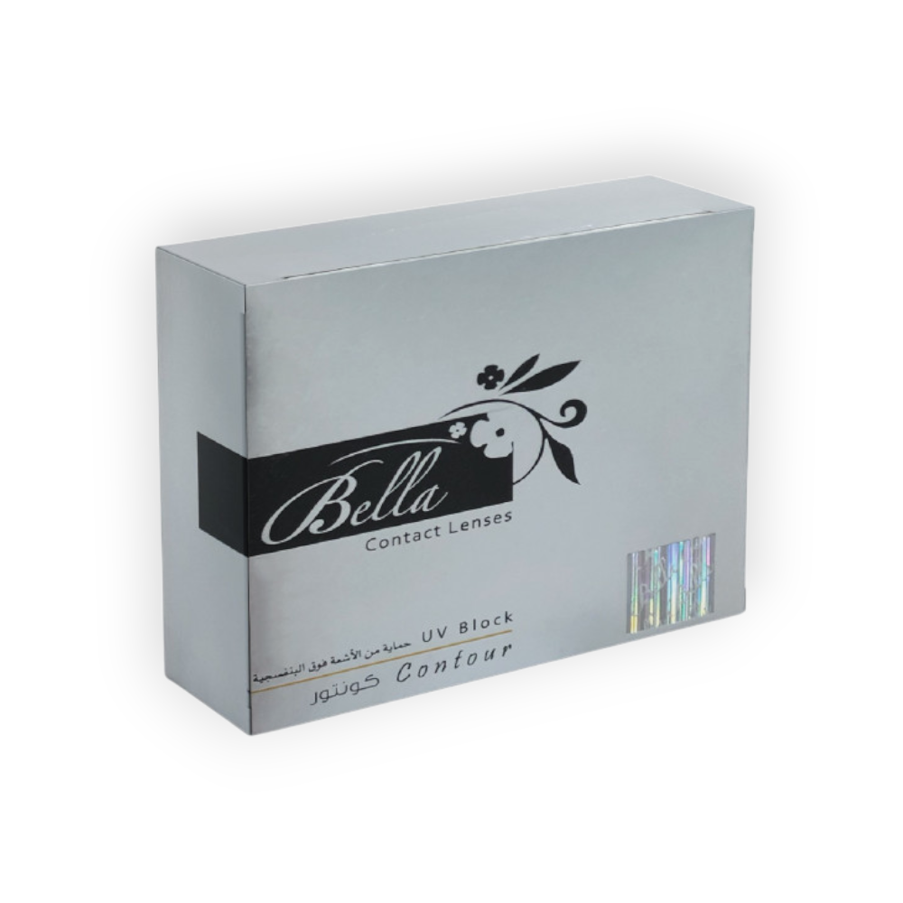 BELLA EYE LENSES UV BLOCK CONTOUR BLUE 