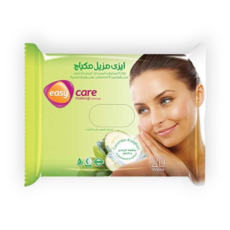 EASY CAR MAKE UP REMOVAL CUCUMBER%YOGHURT 20WIPES