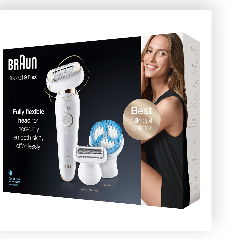 BRAUN SILK EPIL 9 FLEX FULLY FLEXIBLE HEAD 9010