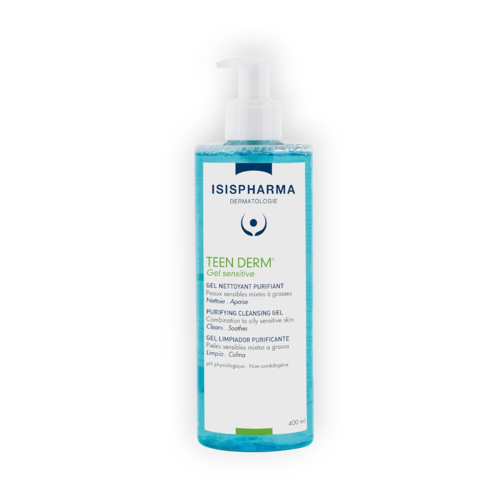ISIS TEEN DERM GEL SENSITIVE CLEANSING GEL 400ML