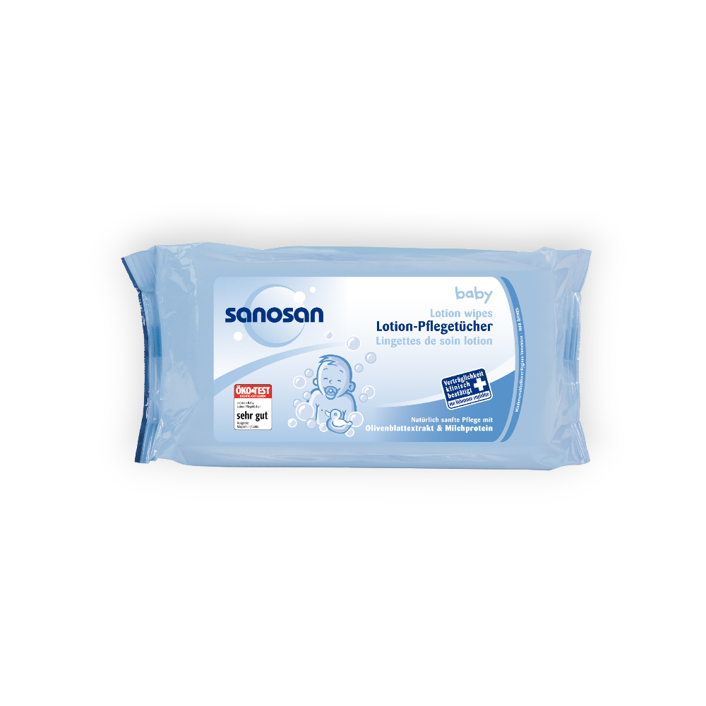 SANOSAN BABY WIPES 15 PCS