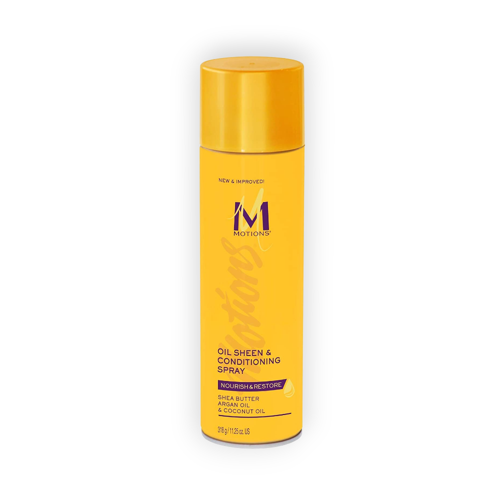 MOTIONS OIL SHEEN& CONDITIONING SPRAY 318G