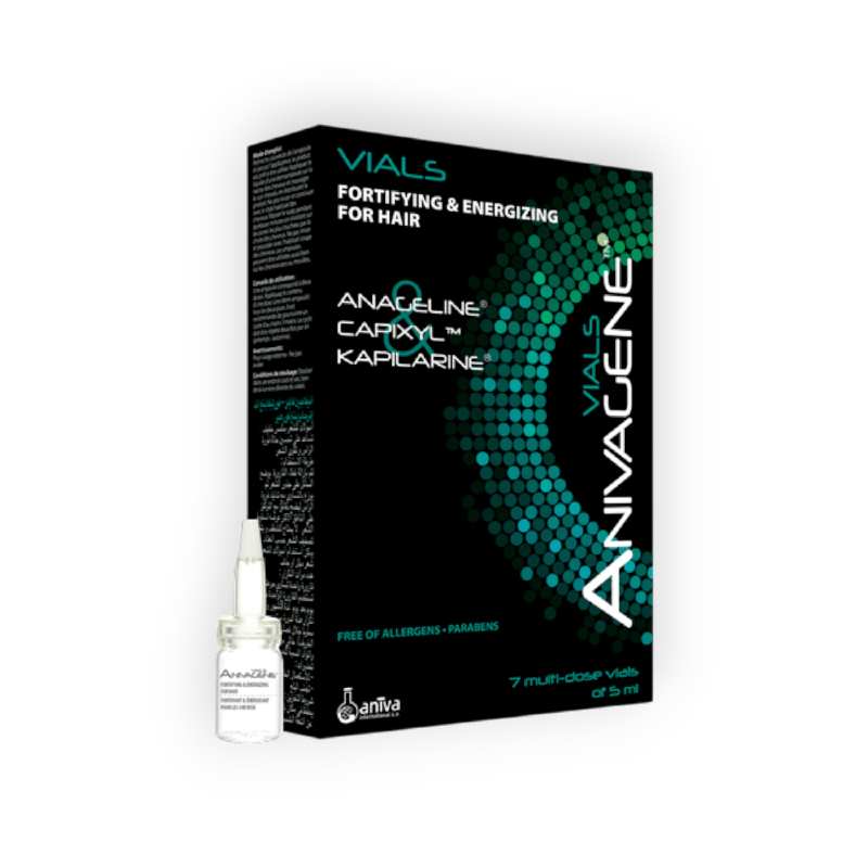 ANIVAGENE Ampoules. FOR HAIR WOMAN 14 AMP X 2.5 ML