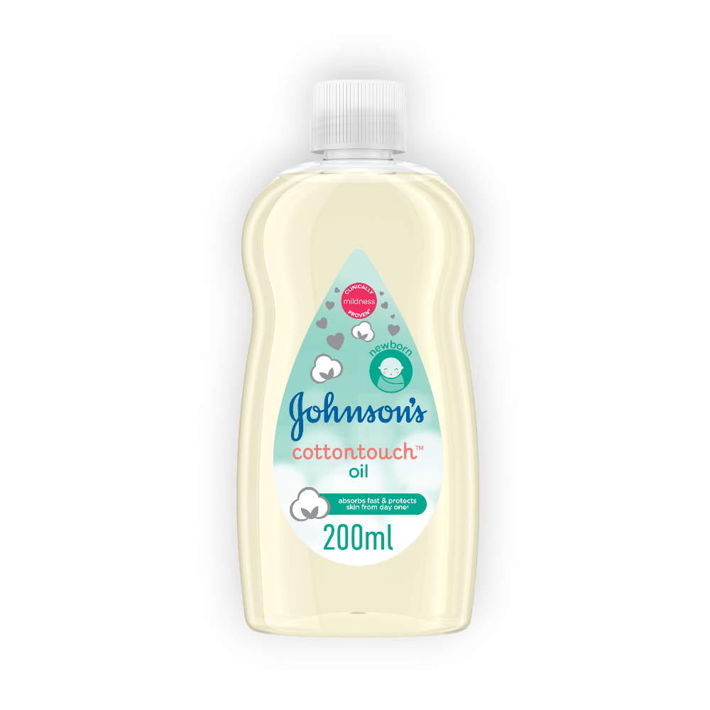 JOHNSONS COTTON TOUCH OIL 200ML NEW