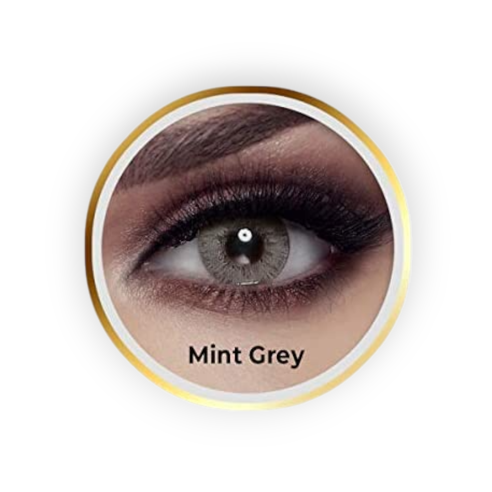 BELLA EYE LENSES ELITE MINT GRAY