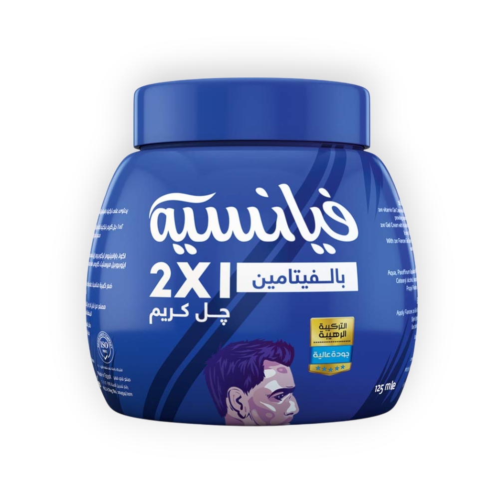 FIANCEE GEL CREAM WITH VITAMIN 2x1 125ML