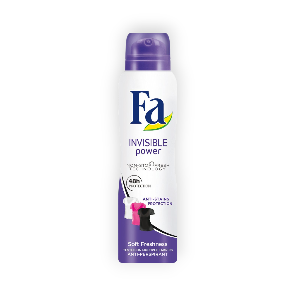 FA SPRAY INVISIBLE POWER 150 ML