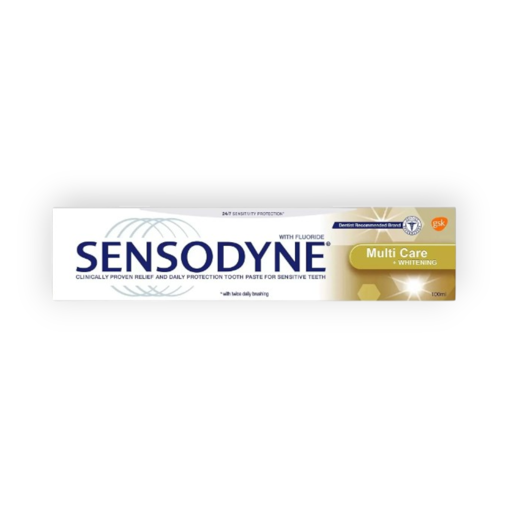 SENSODYNE MULTI CARE+WHITENING 100ML 15%DISCOUNT