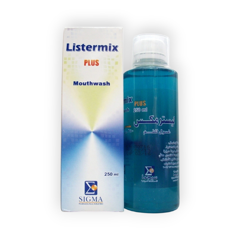 LISTERMIX PLUS  MOUTH WASH 250ML