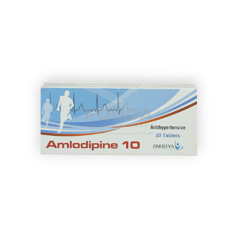 AMLODIPINE 10 MG 20 TABLET