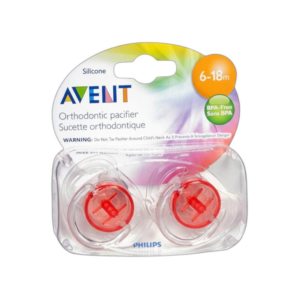 AVENT ORTHODONTIC TRANSLUCENT 6-18 Month *17062
