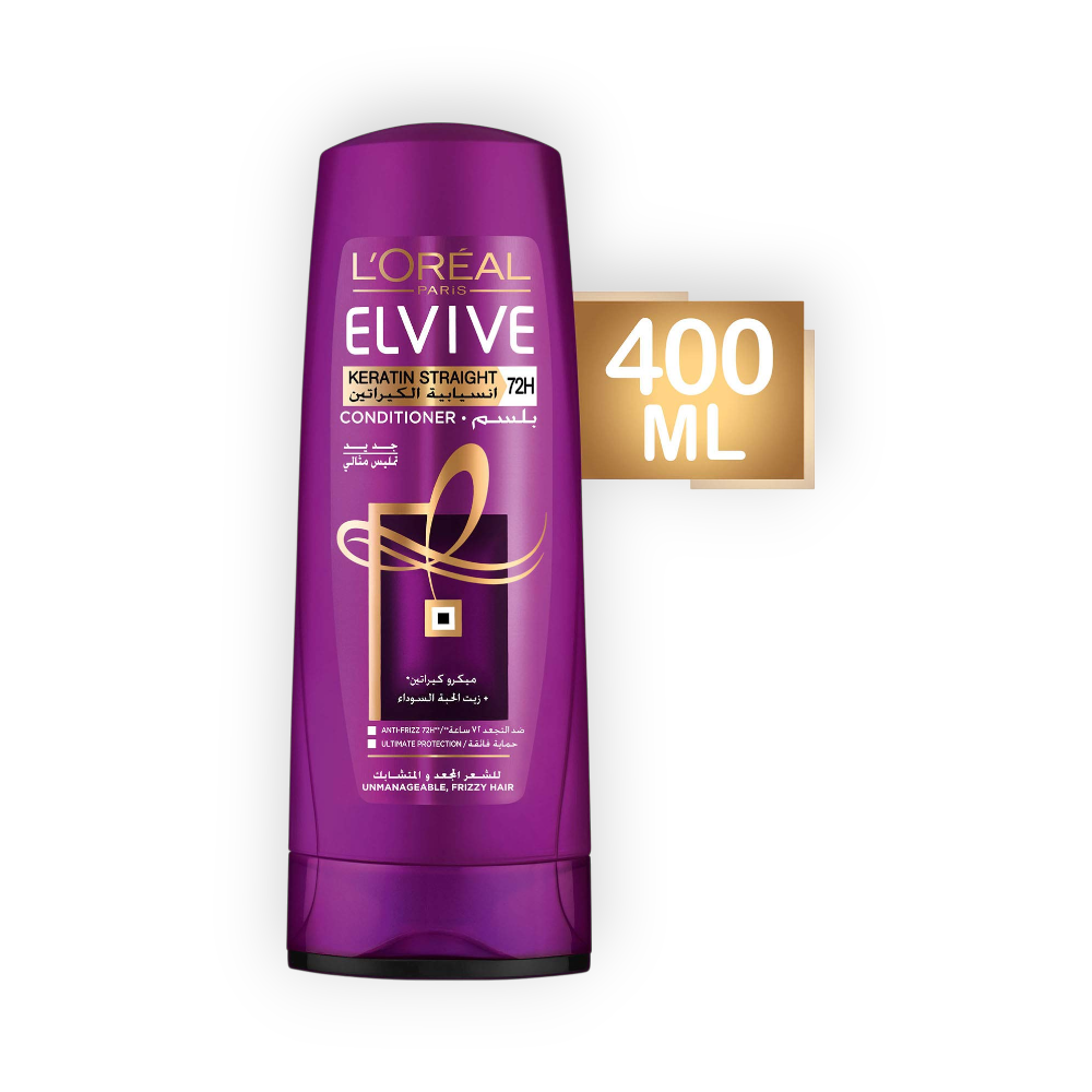 LOREAL ELVIVE CONDITIONER. KERATIN 400ML