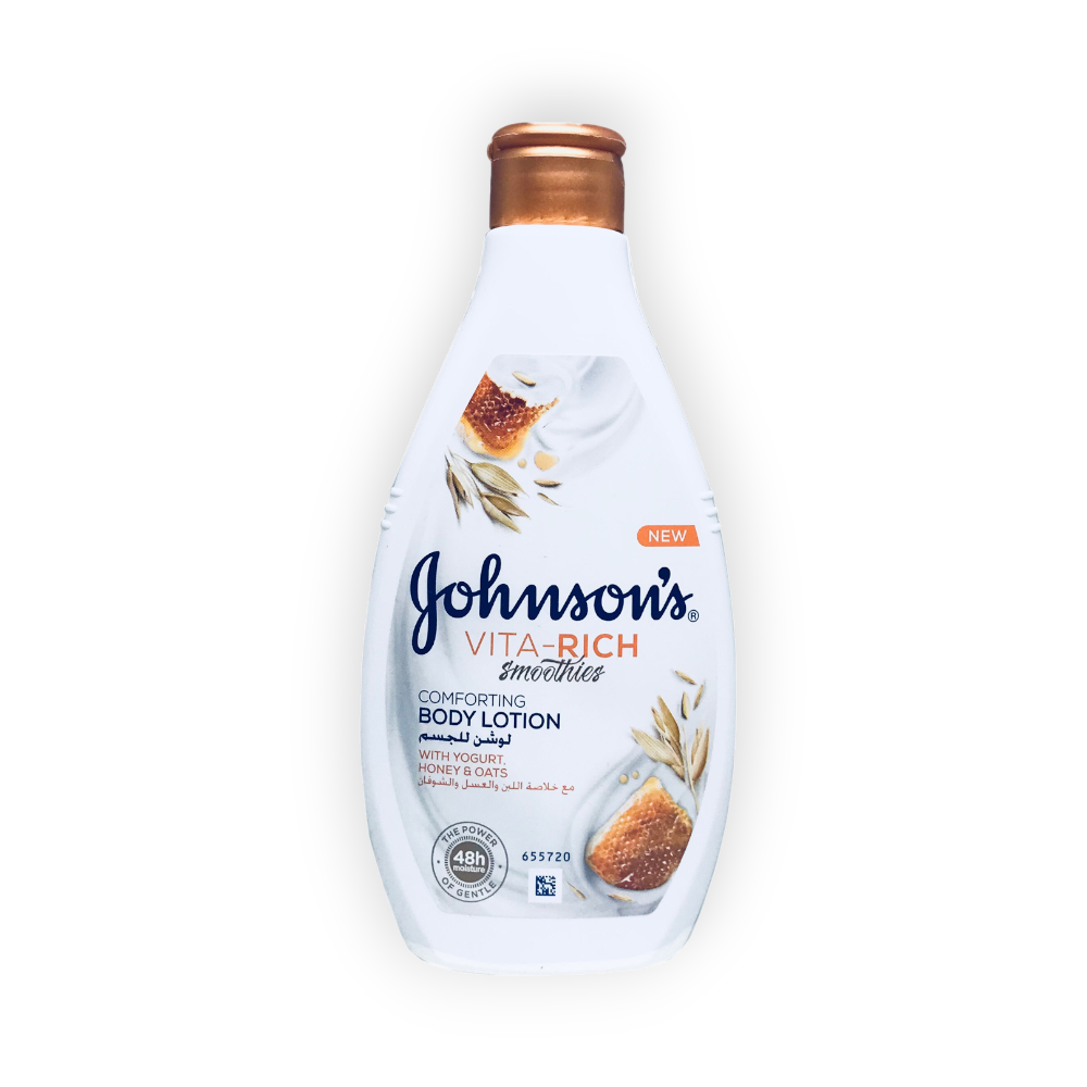 JOHNSONE VITA-RICH BODY LOTION HONEY&OATS 250 ML