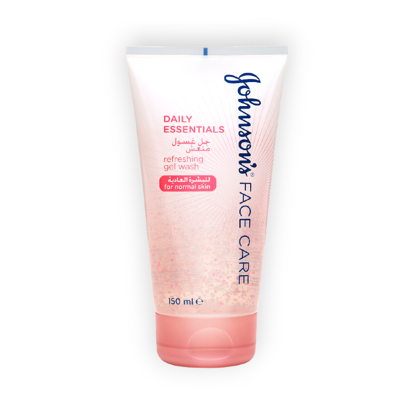JOHNSONS DAILY ESSENTIAL REFRESHING GEL WASH 150ML