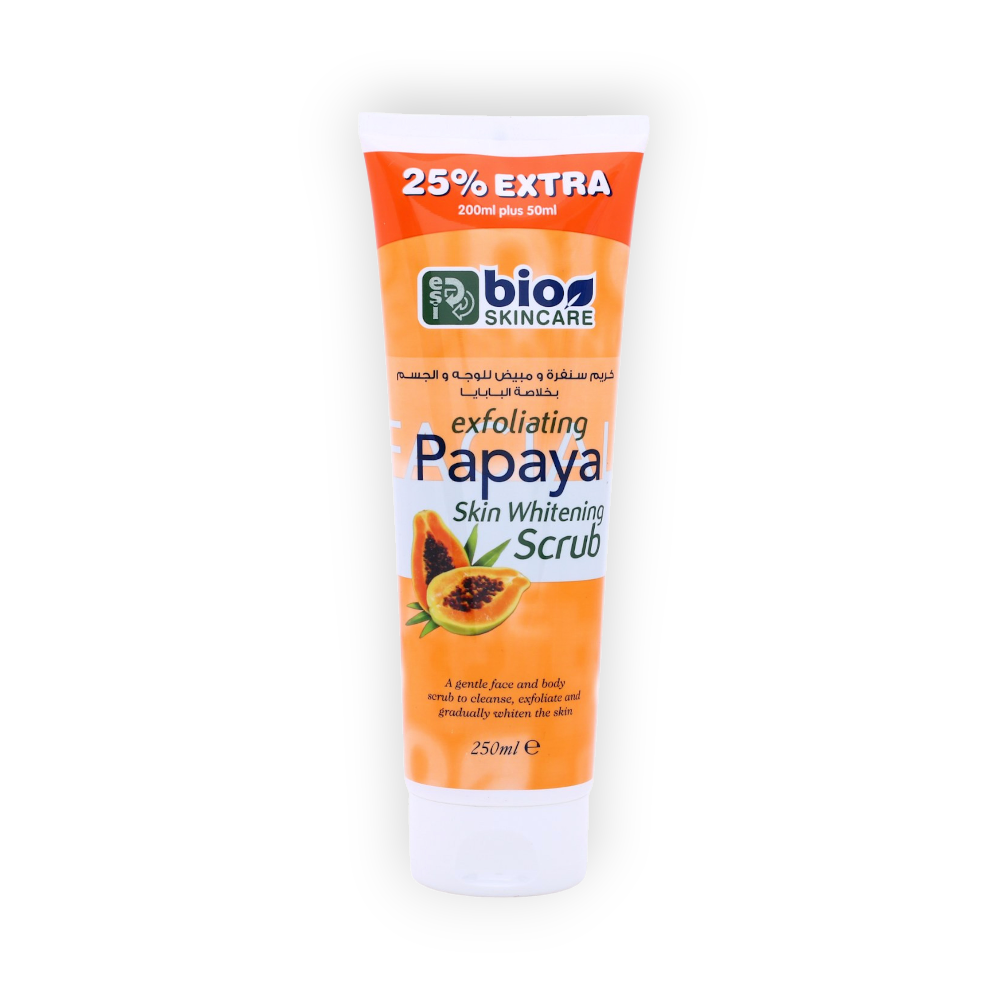 BIO SKINCARE SCRUB PAPAYA 250 ML