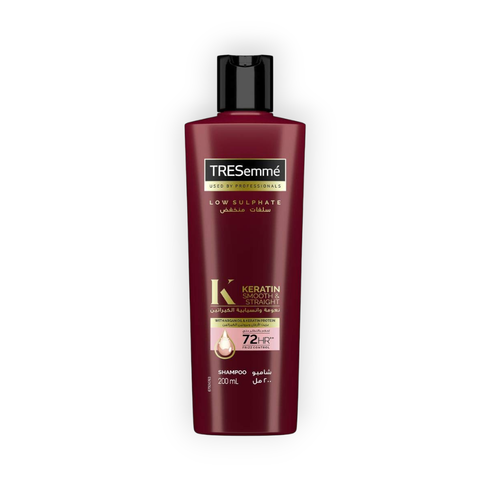 TRESEMME SHAMPOO KERATIN SMOOTH&STRAIGHT 200ML