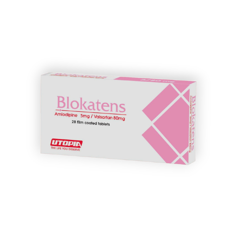 BLOKATENS 5 MG/80 MG 28 TABLET