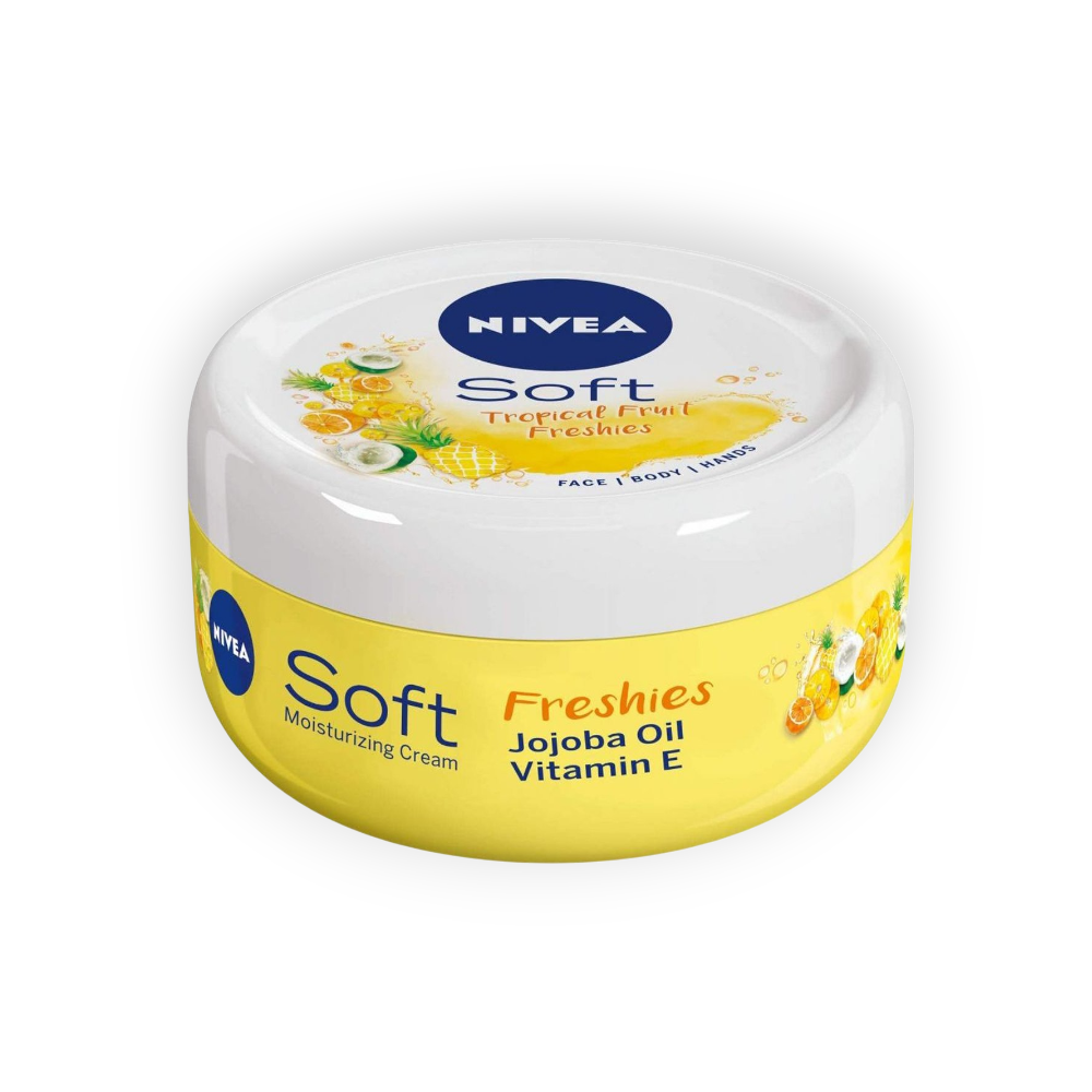 NIVEA SOFT TROPICAL FRUIT FRESHIES 100ML